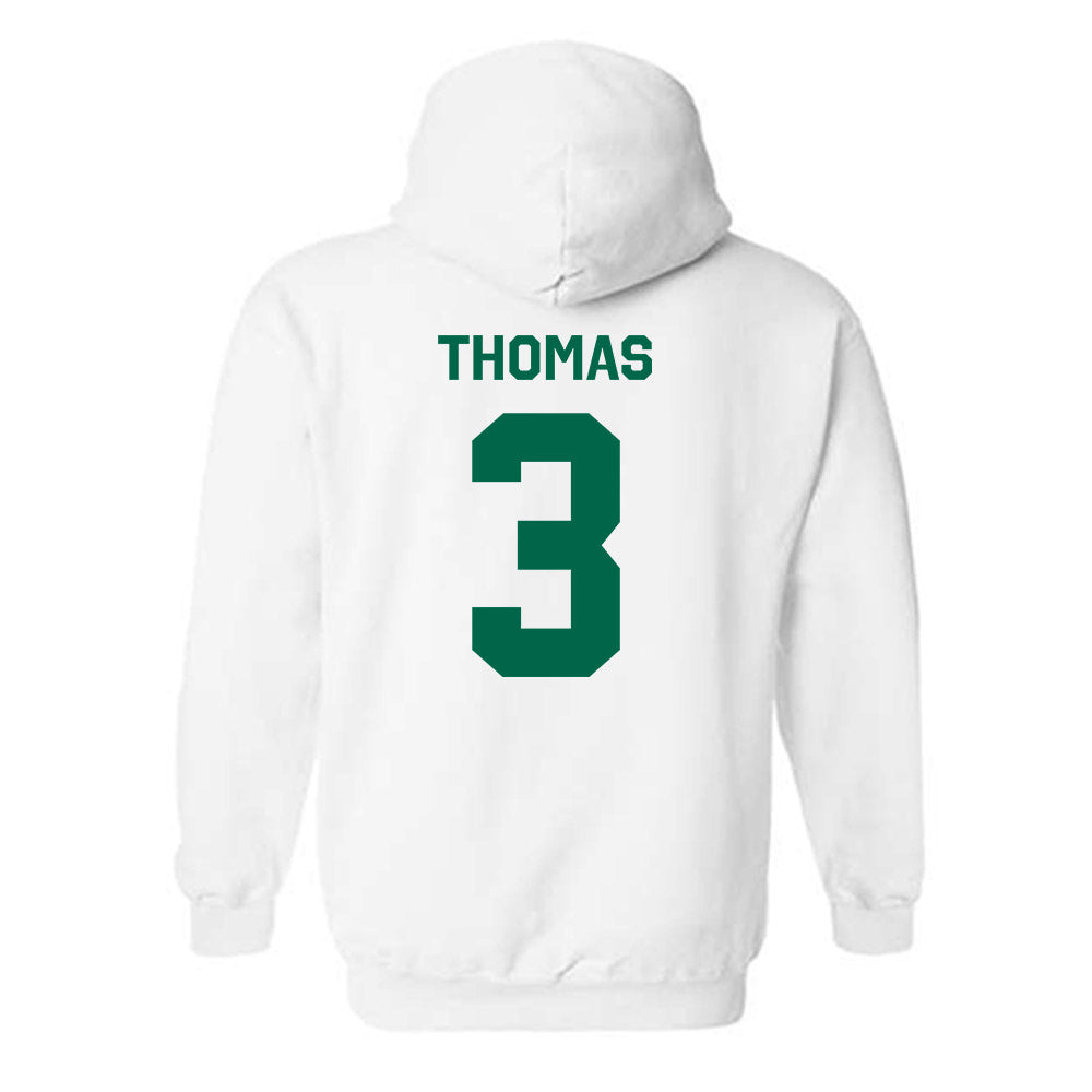 USF - NCAA Women's Volleyball : Miya Thomas - Classic Shersey Hooded Sweatshirt-1