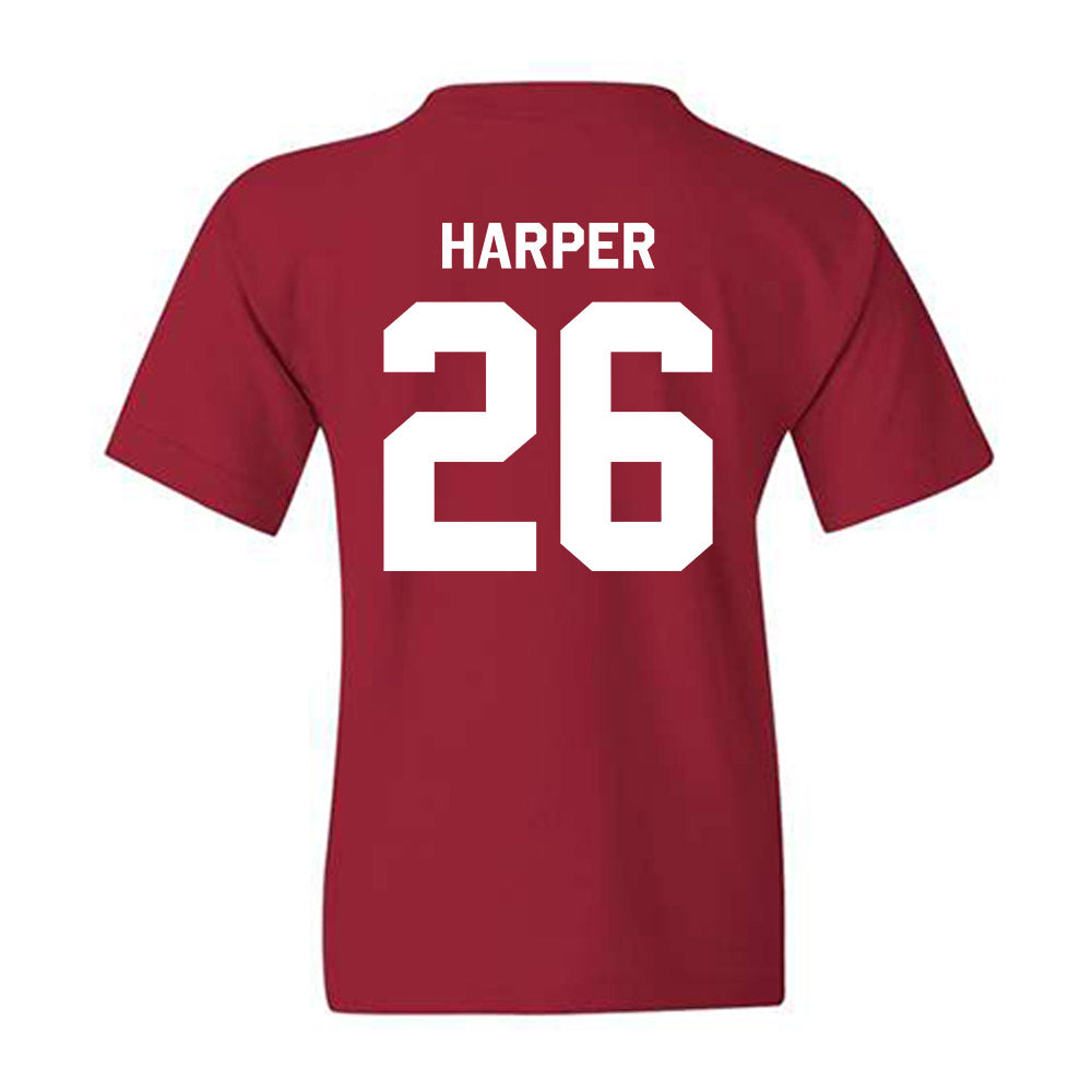 WSU - NCAA Baseball : Owen Harper - Classic Shersey Youth T-Shirt-1