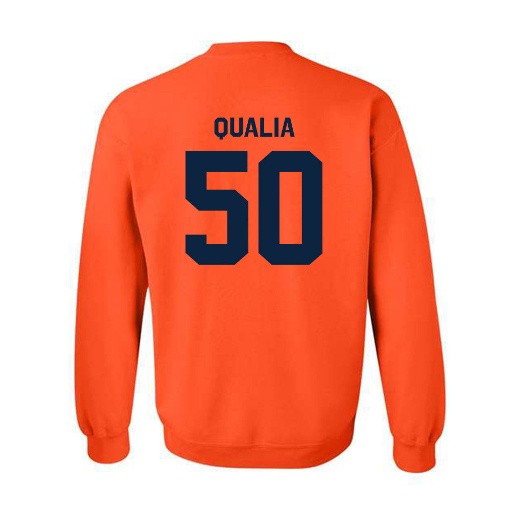 UTSA - NCAA Baseball : Jake Qualia - Classic Shersey Crewneck Sweatshirt-1