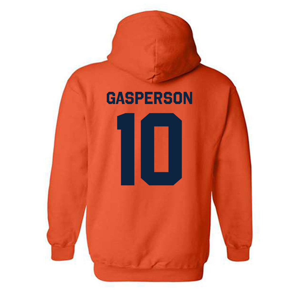 UTSA - NCAA Football : Maguire Gasperson - Classic Shersey Hooded Sweatshirt-1