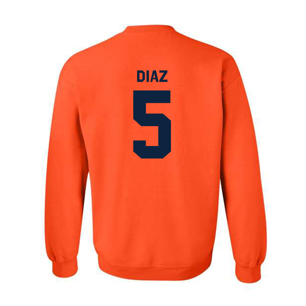 UTSA - NCAA Baseball : Diego Diaz - Classic Shersey Crewneck Sweatshirt-1