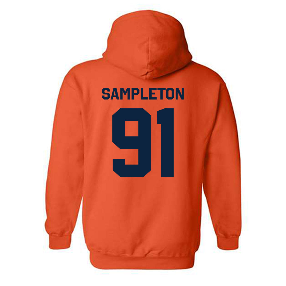 UTSA - NCAA Football : Jusiah Sampleton - Classic Shersey Hooded Sweatshirt-1