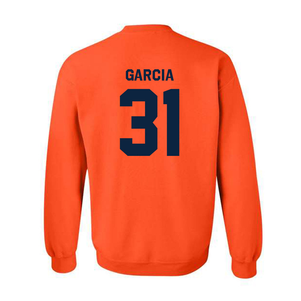 UTSA - NCAA Football : Caleb Garcia - Classic Shersey Crewneck Sweatshirt-1