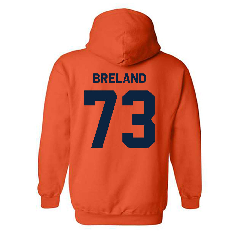 UTSA - NCAA Football : Amarion Breland - Classic Shersey Hooded Sweatshirt-1