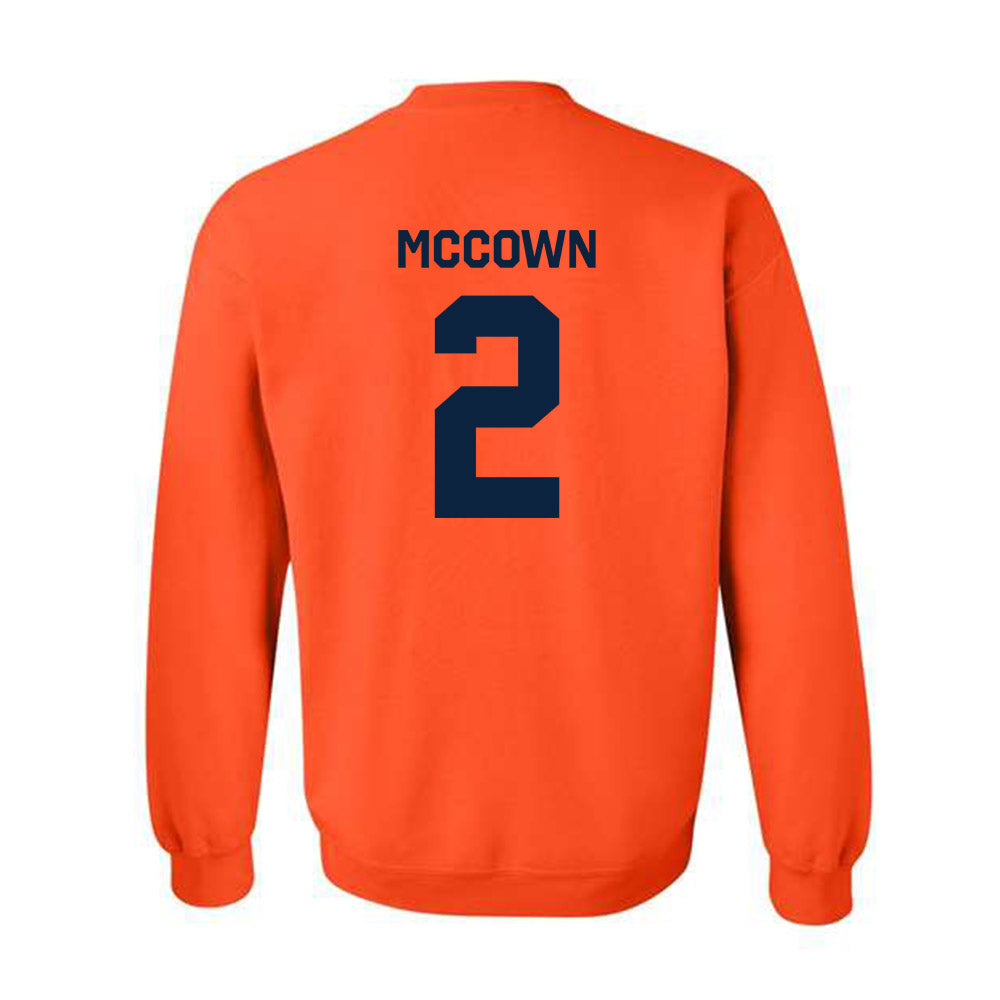UTSA - NCAA Football : Owen McCown - Classic Shersey Crewneck Sweatshirt-1