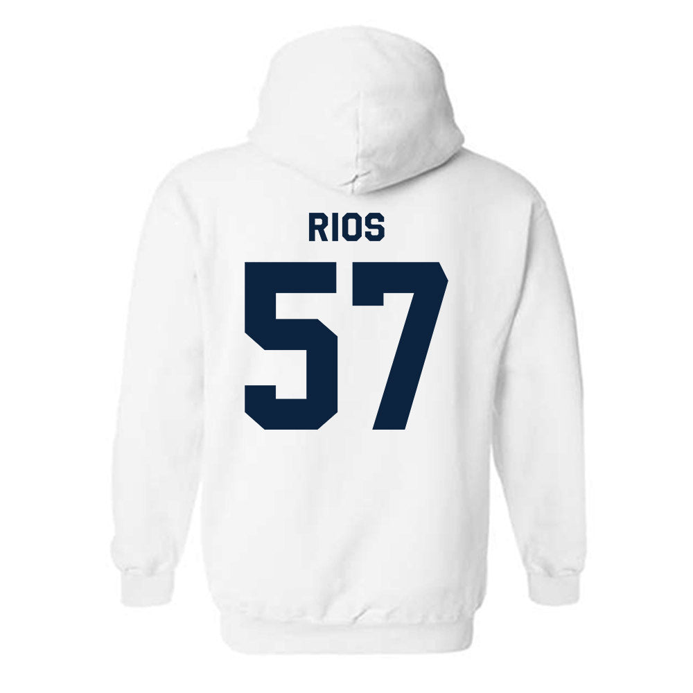 UTSA - NCAA Football : Ben Rios - Classic Shersey Hooded Sweatshirt-1