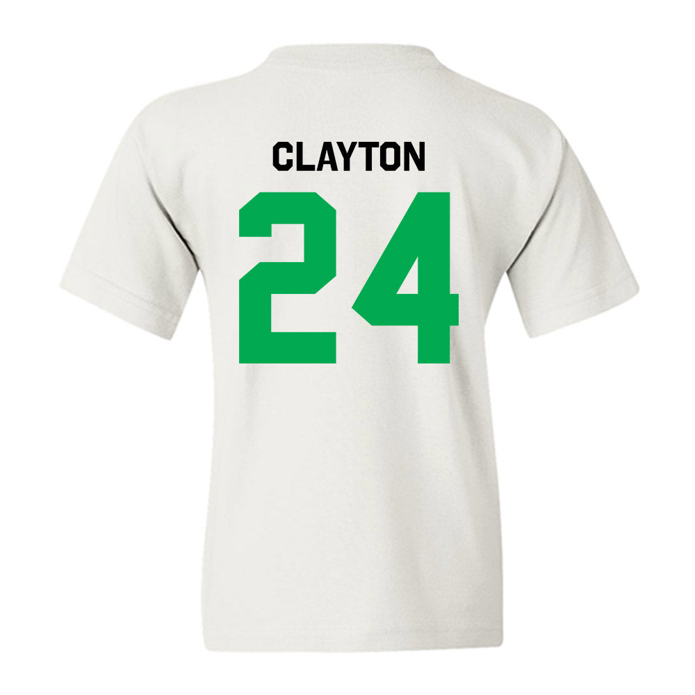 Marshall - NCAA Football : Jacarius Clayton - Classic Shersey Youth T-Shirt-1