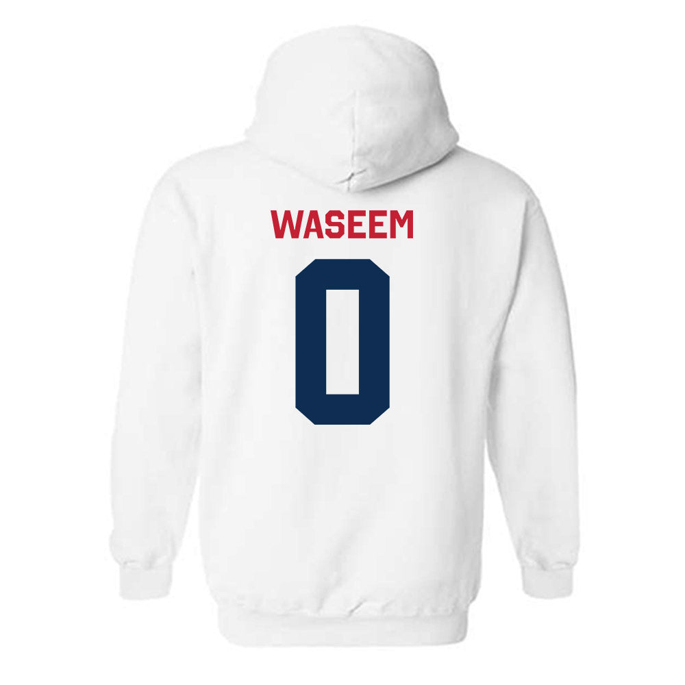 FAU - NCAA Football : Asaad Waseem - Classic Shersey Hooded Sweatshirt-1