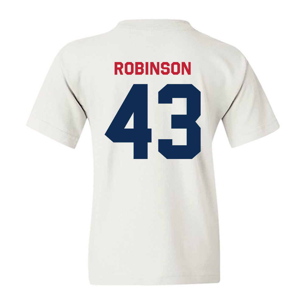 FAU - NCAA Baseball : Dalton Robinson - Classic Shersey Youth T-Shirt-1