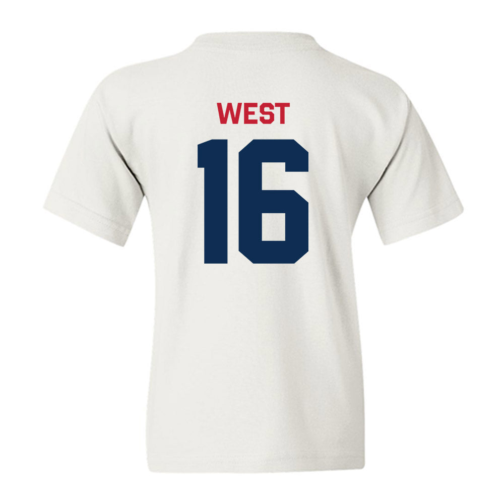 FAU - NCAA Football : Elijah West - Classic Shersey Youth T-Shirt-1