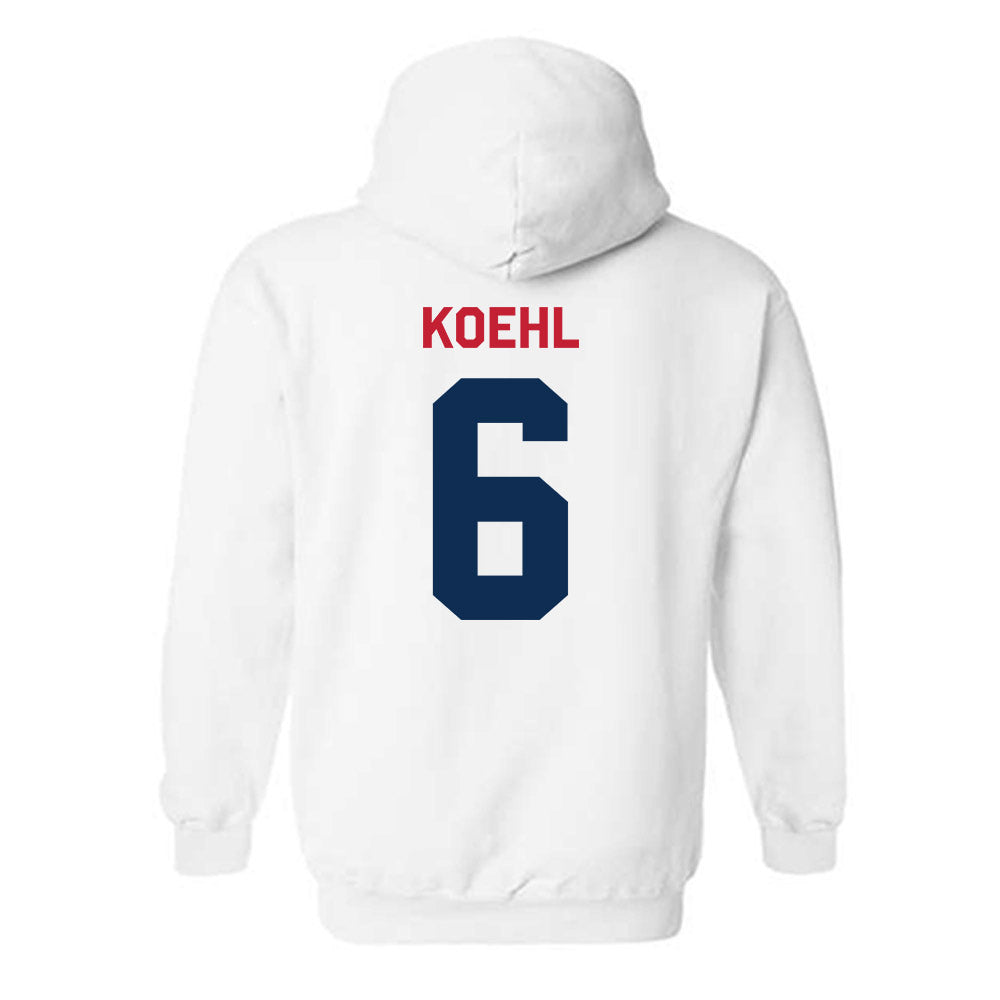 FAU - NCAA Beach Volleyball : Ava Koehl - Classic Shersey Hooded Sweatshirt-1