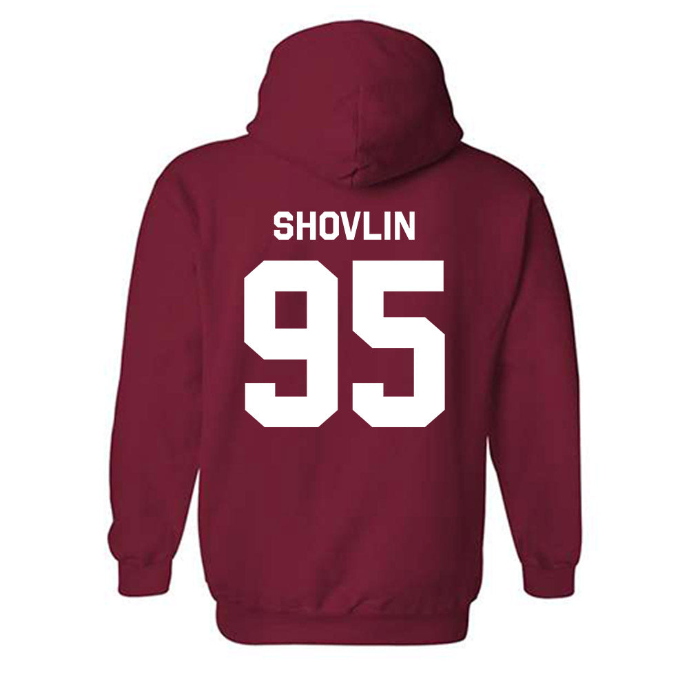 Stanford - NCAA Football : Adam Shovlin - Classic Shersey Hooded Sweatshirt-1