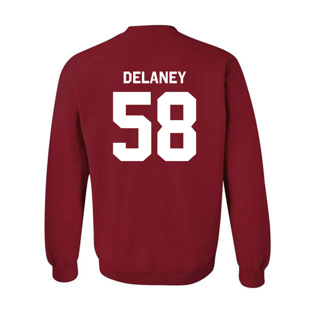 Stanford - NCAA Football : Brendan Delaney - Classic Shersey Crewneck Sweatshirt-1
