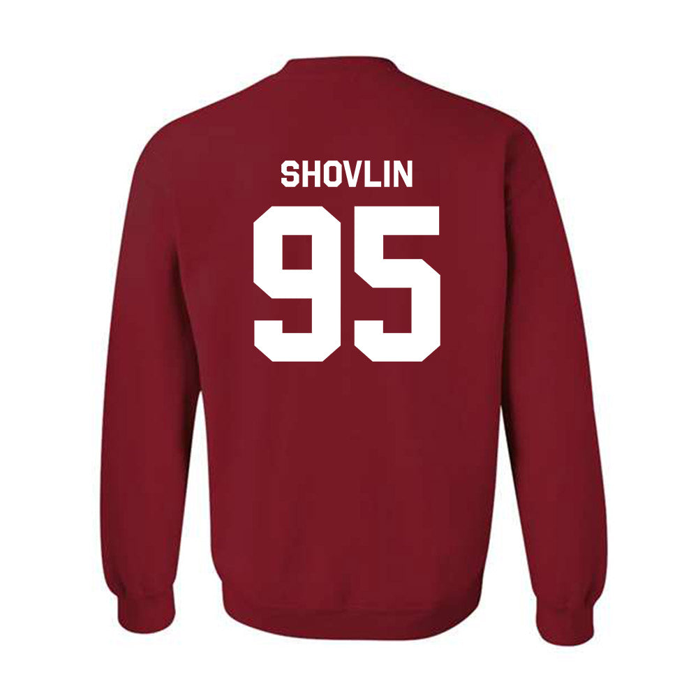 Stanford - NCAA Football : Adam Shovlin - Classic Shersey Crewneck Sweatshirt-1