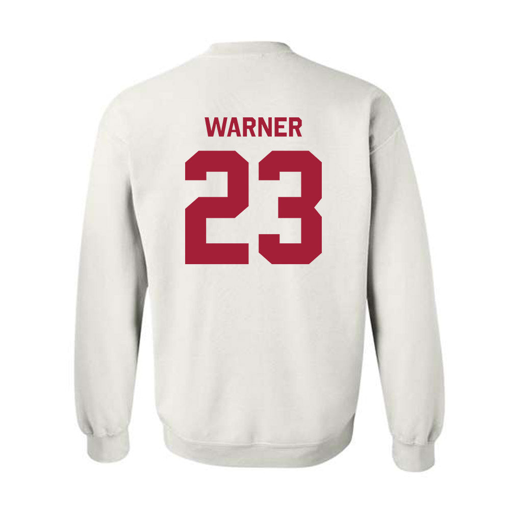 Stanford - NCAA Baseball : Parker Warner - Classic Shersey Crewneck Sweatshirt-1