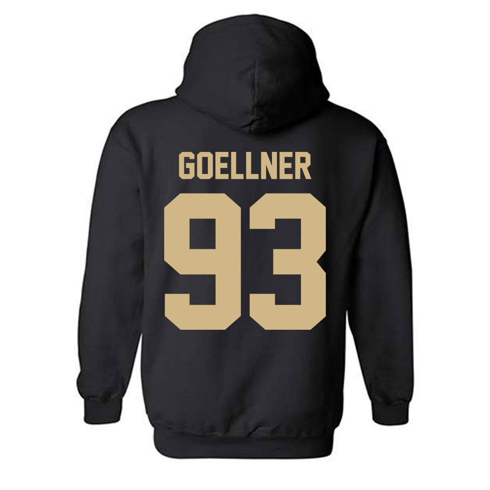 Purdue - NCAA Football : Sam Goellner - Classic Shersey Hooded Sweatshirt-3