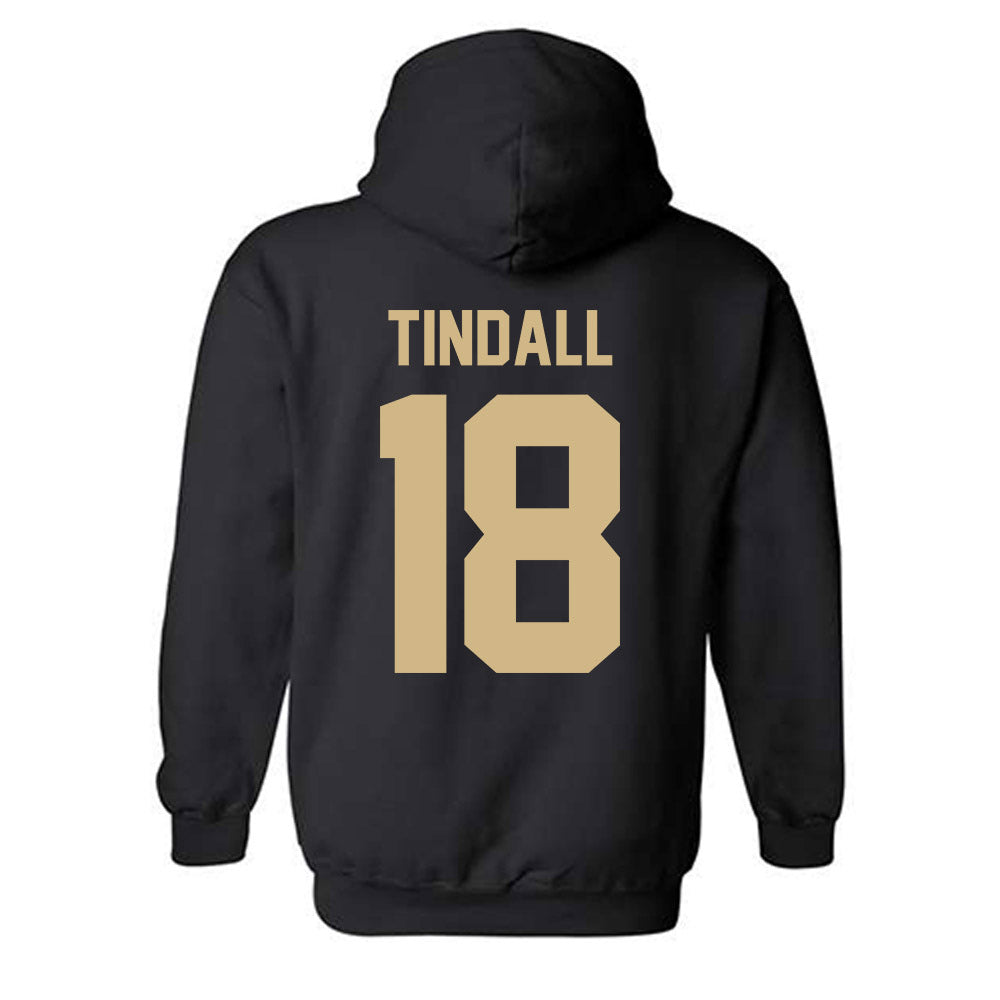 Purdue - NCAA Women's Volleyball : Addy Tindall - Classic Shersey Hooded Sweatshirt-3