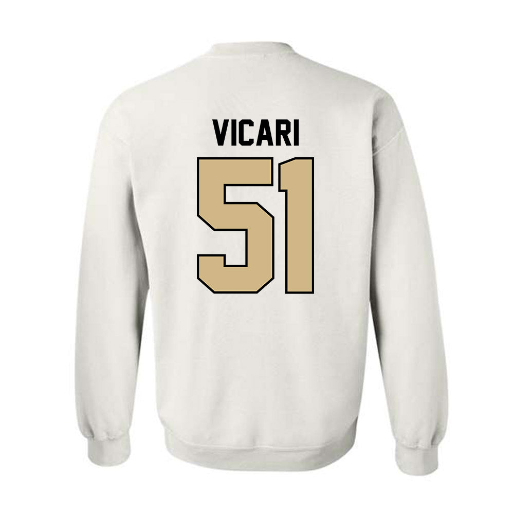 Purdue - NCAA Football : Mason Vicari - Classic Shersey Crewneck Sweatshirt-1
