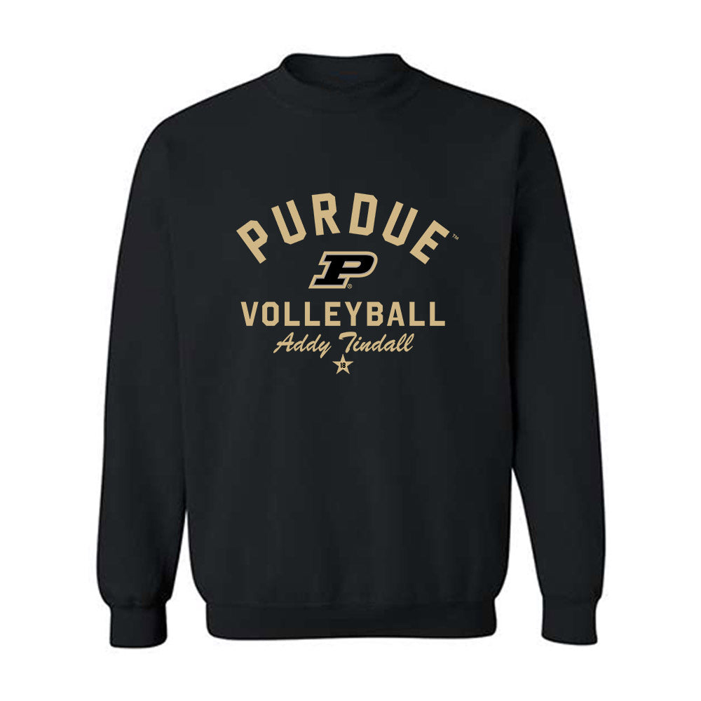 Purdue - NCAA Women's Volleyball : Addy Tindall - Classic Shersey Crewneck Sweatshirt-1