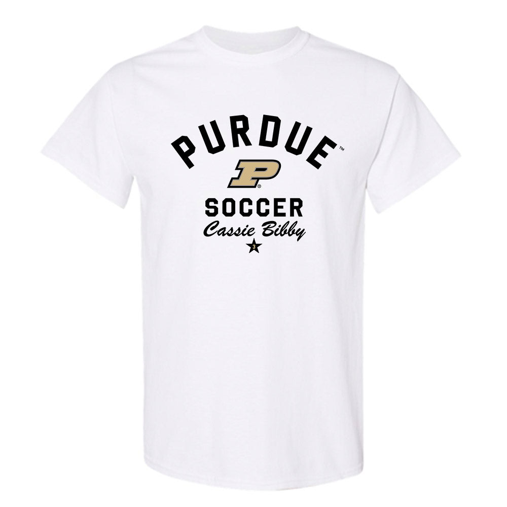 Purdue - NCAA Women's Soccer : Cassie Bibby - Classic Shersey T-Shirt-0