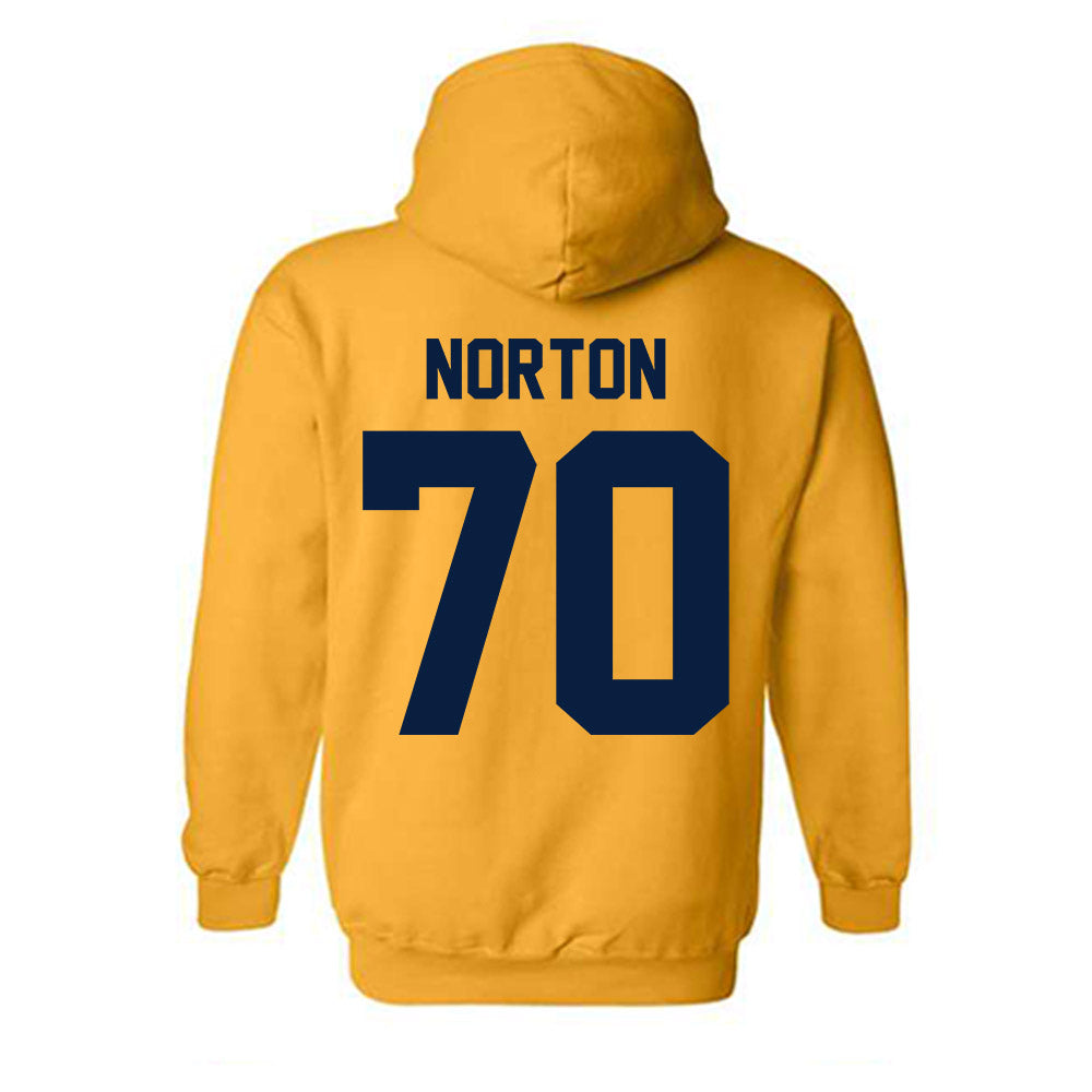 Michigan - NCAA Football : Brady Norton - Classic Shersey Hooded Sweatshirt-1
