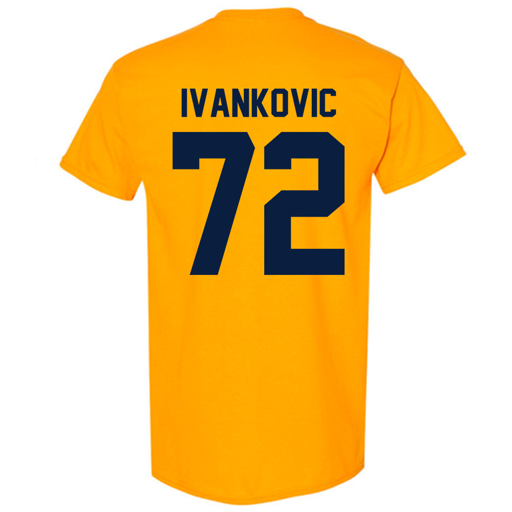 Michigan - NCAA Men's Ice Hockey : Jack Ivankovic - Classic Shersey T-Shirt-1