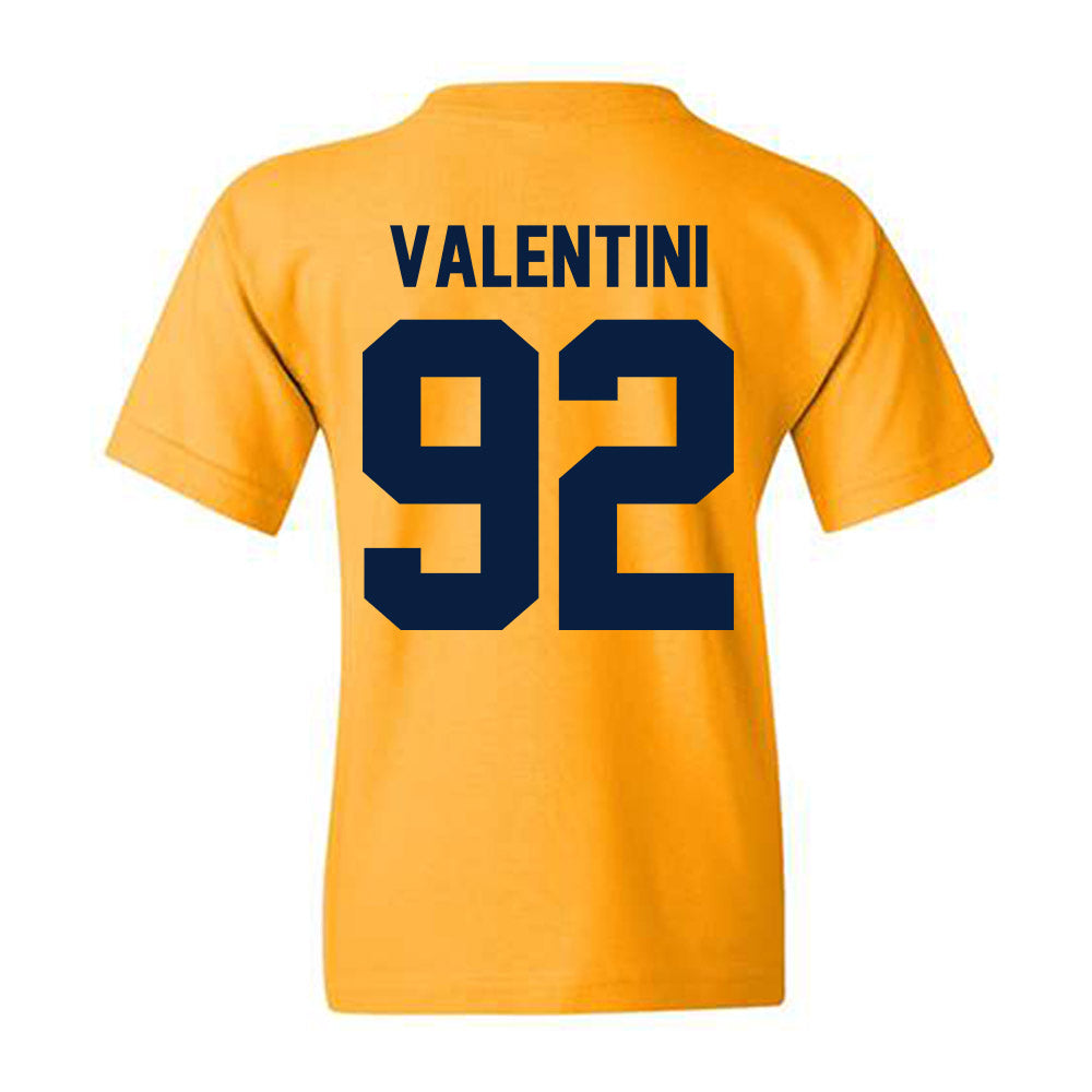 Michigan - NCAA Men's Ice Hockey : Adam Valentini - Classic Shersey Youth T-Shirt-1