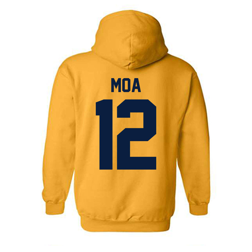 Michigan - NCAA Football : Salesi Moa - Classic Shersey Hooded Sweatshirt-3
