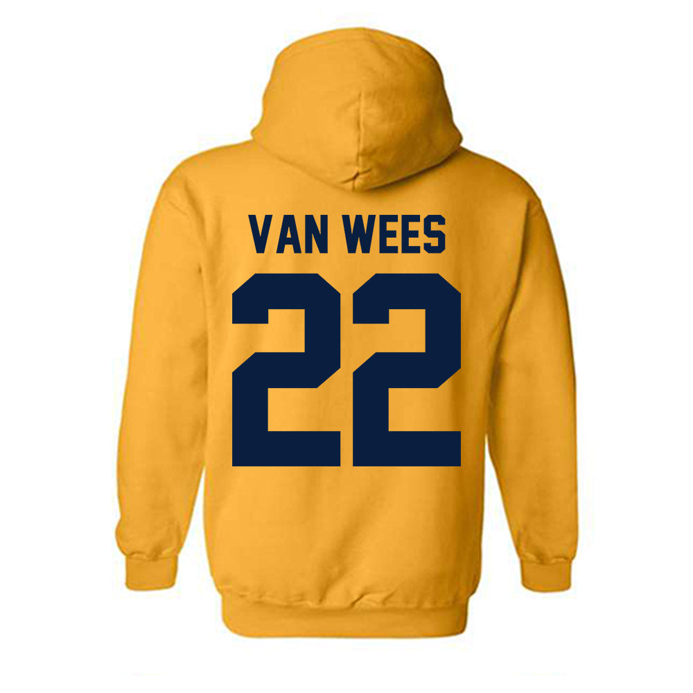 Michigan - NCAA Women's Lacrosse : Truus van Wees - Classic Shersey Hooded Sweatshirt-1