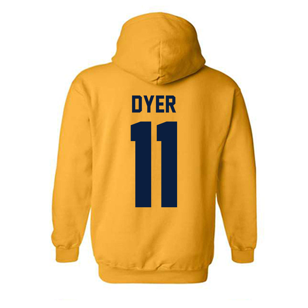 Michigan - NCAA Women's Lacrosse : Kaylee Dyer - Classic Shersey Hooded Sweatshirt-1
