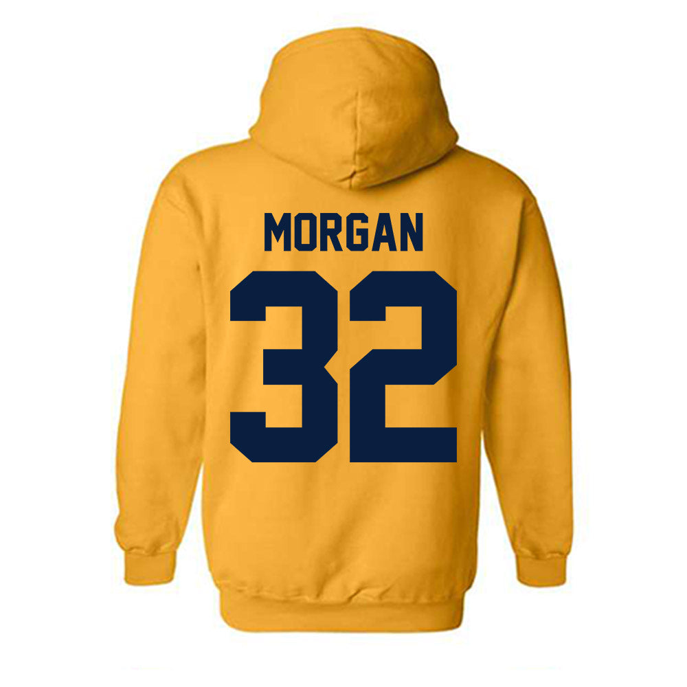 Michigan - NCAA Men's Lacrosse : John Morgan - Classic Shersey Hooded Sweatshirt-3
