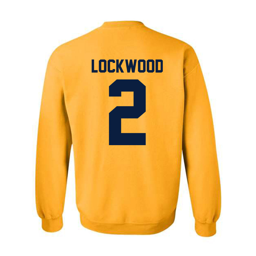 Michigan - NCAA Men's Lacrosse : Bo Lockwood - Classic Shersey Crewneck Sweatshirt-3