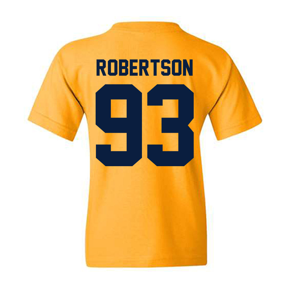 Michigan - NCAA Football : Hunter Robertson - Classic Shersey Youth T-Shirt-3