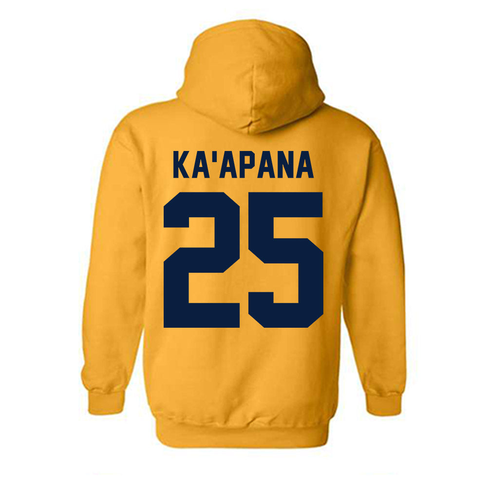 Michigan - NCAA Football : Micah Ka'apana - Classic Shersey Hooded Sweatshirt-1