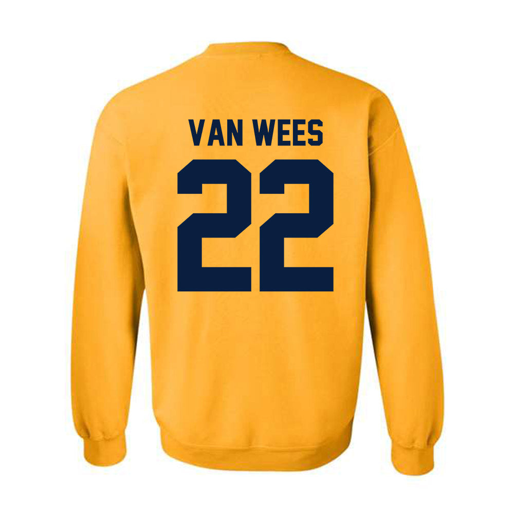 Michigan - NCAA Women's Lacrosse : Truus van Wees - Classic Shersey Crewneck Sweatshirt-1