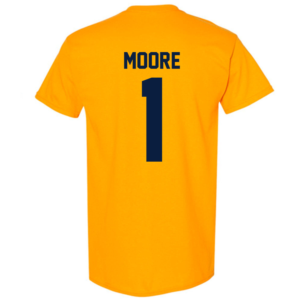 Michigan - NCAA Football : Rod Moore - Classic Shersey T-Shirt-1