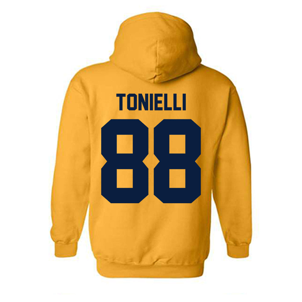 Michigan - NCAA Football : Deakon Tonielli - Classic Shersey Hooded Sweatshirt-1