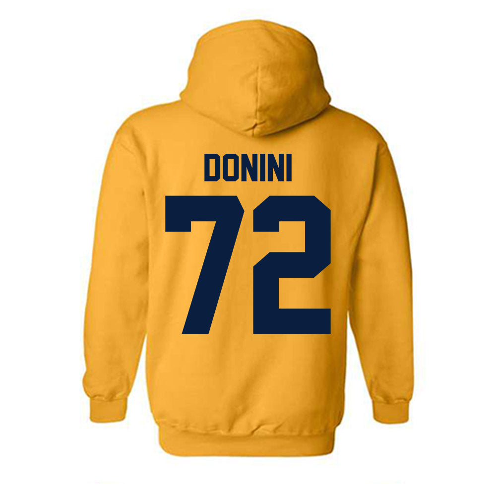 Michigan - NCAA Football : Peter Donini - Classic Shersey Hooded Sweatshirt-3