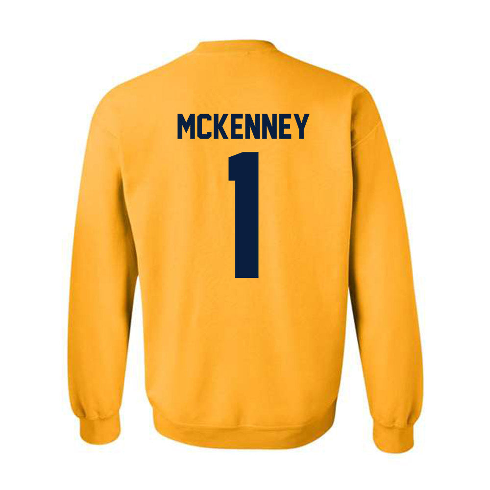 Michigan - NCAA Men's Basketball : Trey McKenney - Classic Shersey Crewneck Sweatshirt-3