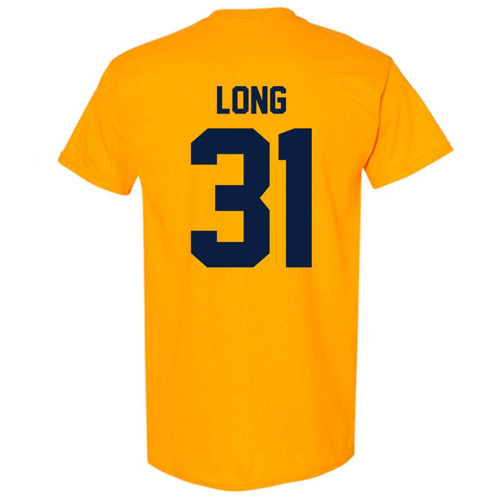 Michigan - NCAA Men's Lacrosse : Jack Long - Classic Shersey T-Shirt-3