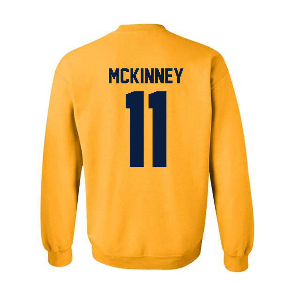 Michigan - NCAA Men's Ice Hockey : Cole McKinney - Classic Shersey Crewneck Sweatshirt-1