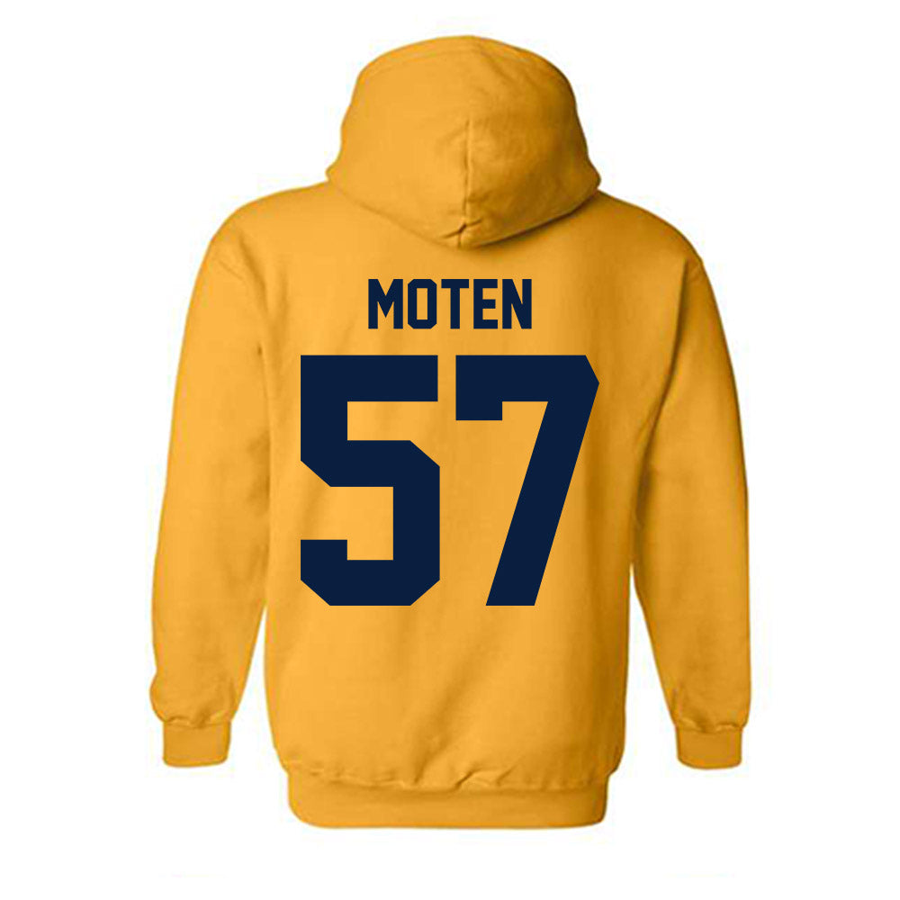 Michigan - NCAA Football : Travis Moten - Classic Shersey Hooded Sweatshirt-1
