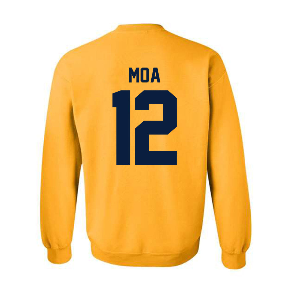 Michigan - NCAA Football : Salesi Moa - Classic Shersey Crewneck Sweatshirt-3