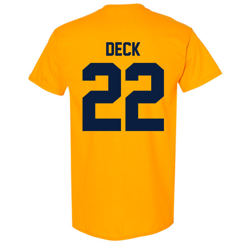 Michigan - NCAA Football : Jordan Deck - Classic Shersey T-Shirt-3