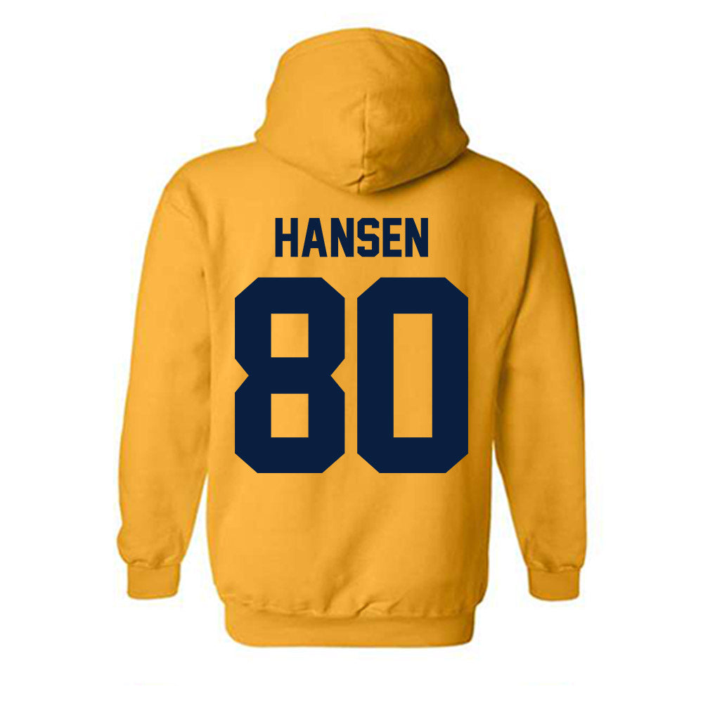 Michigan - NCAA Football : Hogan Hansen - Classic Shersey Hooded Sweatshirt-1