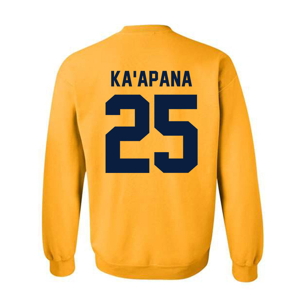 Michigan - NCAA Football : Micah Ka'apana - Classic Shersey Crewneck Sweatshirt-1
