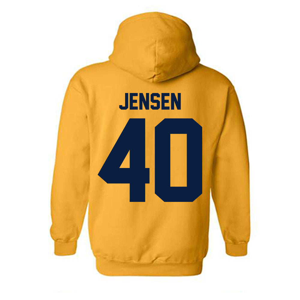 Michigan - NCAA Women's Lacrosse : Madeline Jensen - Classic Shersey Hooded Sweatshirt-1