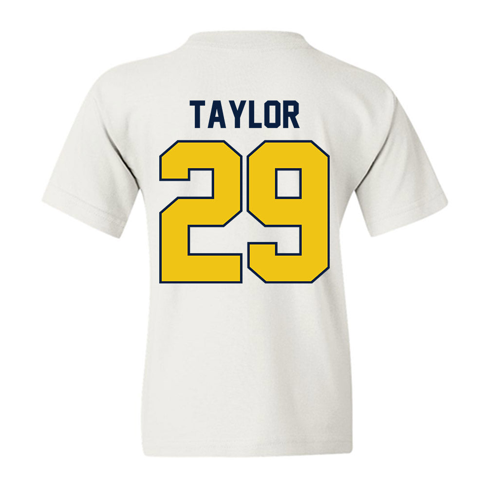 Michigan - NCAA Football : Chase Taylor - Classic Shersey Youth T-Shirt-1