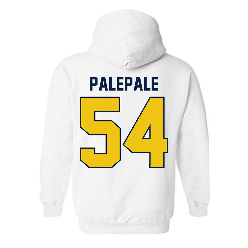 Michigan - NCAA Football : Deyvid Palepale - Classic Shersey Hooded Sweatshirt-1