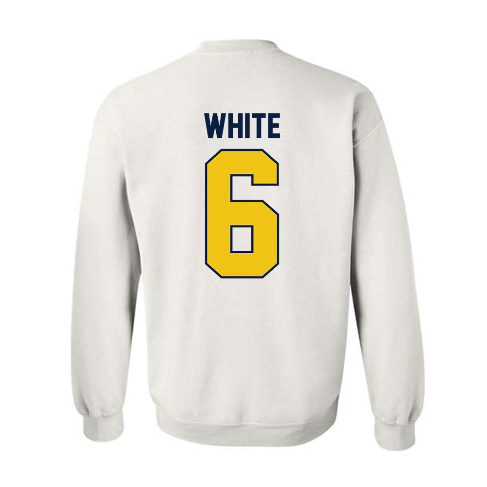 Michigan - NCAA Women's Volleyball : Ellie White - Classic Shersey Crewneck Sweatshirt-1